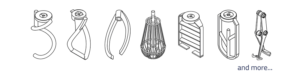 Mixer utensili su misura